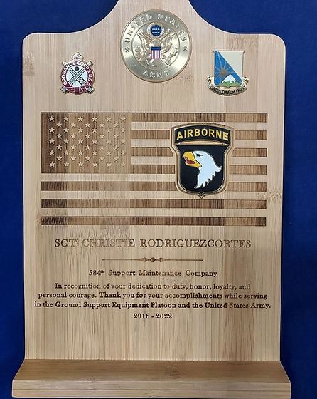 Easel Military Award