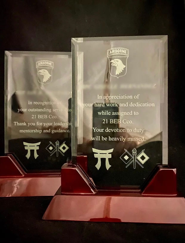 Military Glass Awards