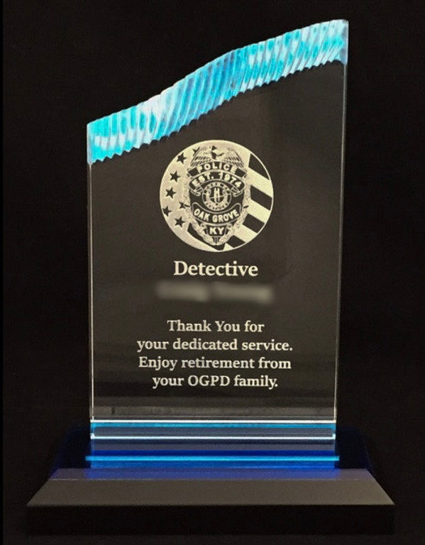 Chisel Top Blue Acrylic