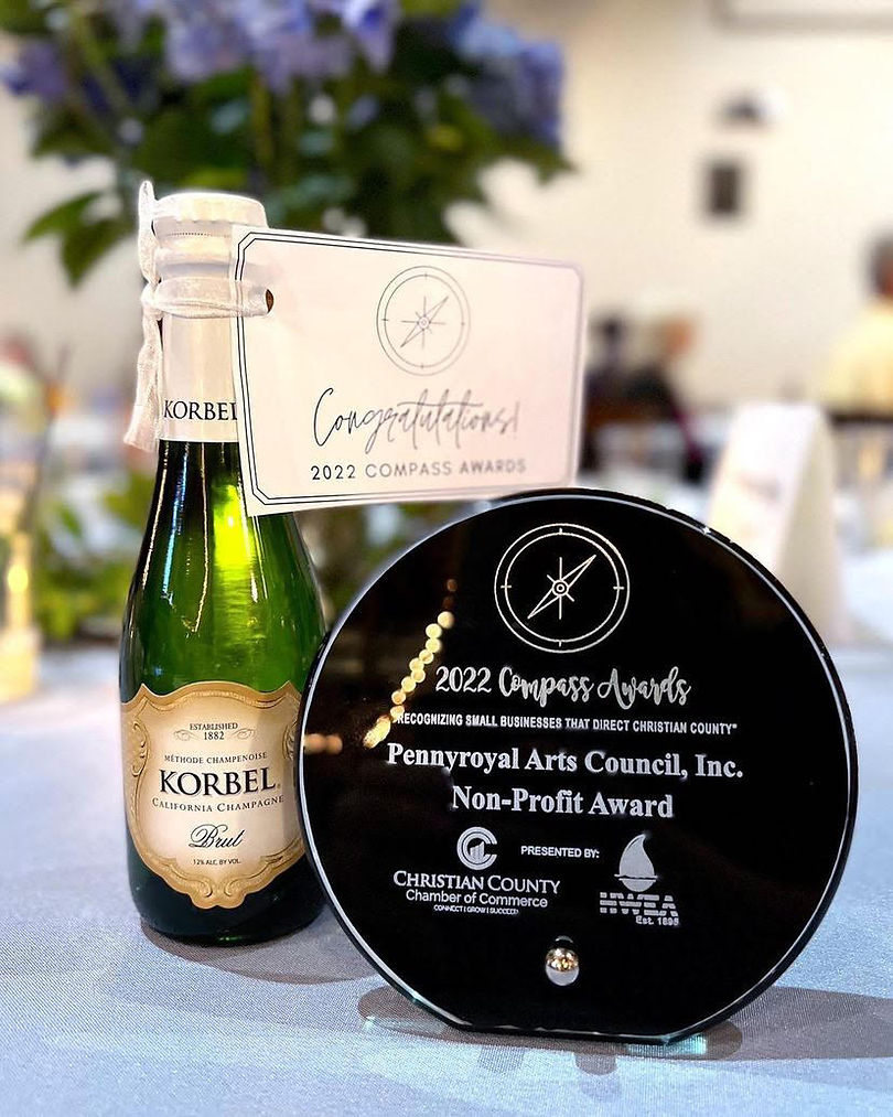 Black Round Glass 5"