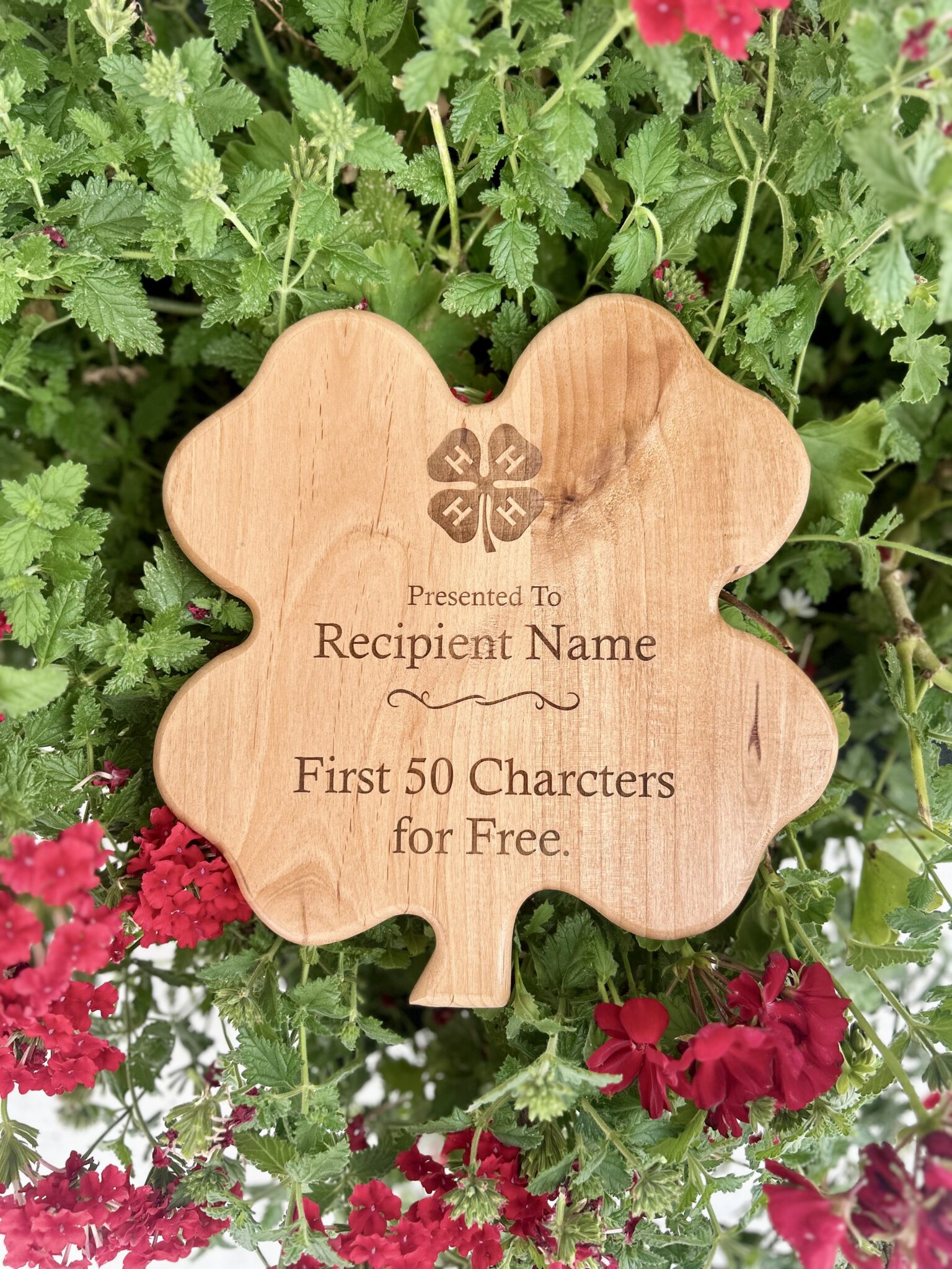 Clover Plaque
